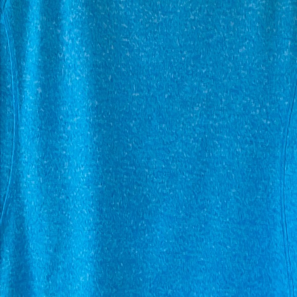XL Blue Top with RBX Design in grey, EUC - Picture 5 of 8